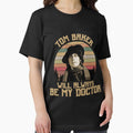 Tom Baker Will Always Be My Doctor - Adult & Kids T-Shirts, Sweatshirts & Hoodies apparel design preview 1