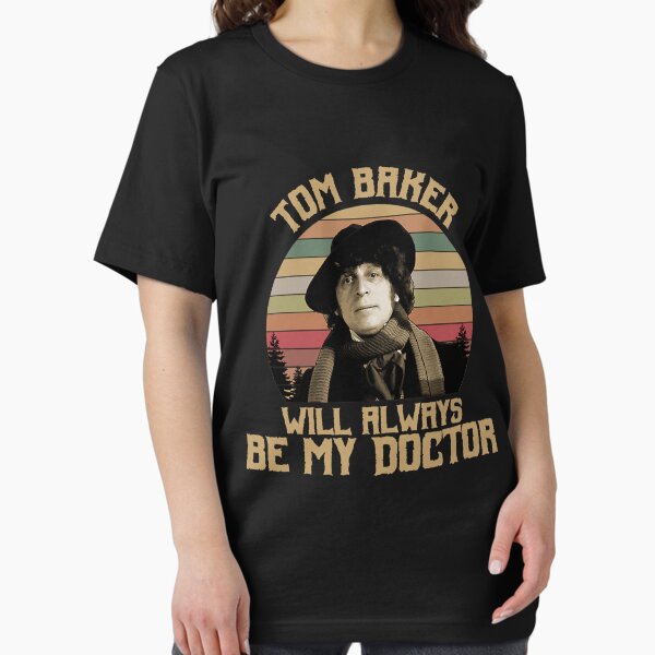 Tom Baker Will Always Be My Doctor - Adult & Kids T-Shirts, Sweatshirts & Hoodies apparel design preview 1