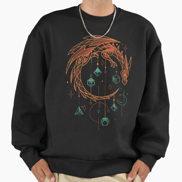 Draconic Dice keeper Roleplayer Gamer - Adult & Kids T-Shirts, Sweatshirts & Hoodies apparel design preview 1