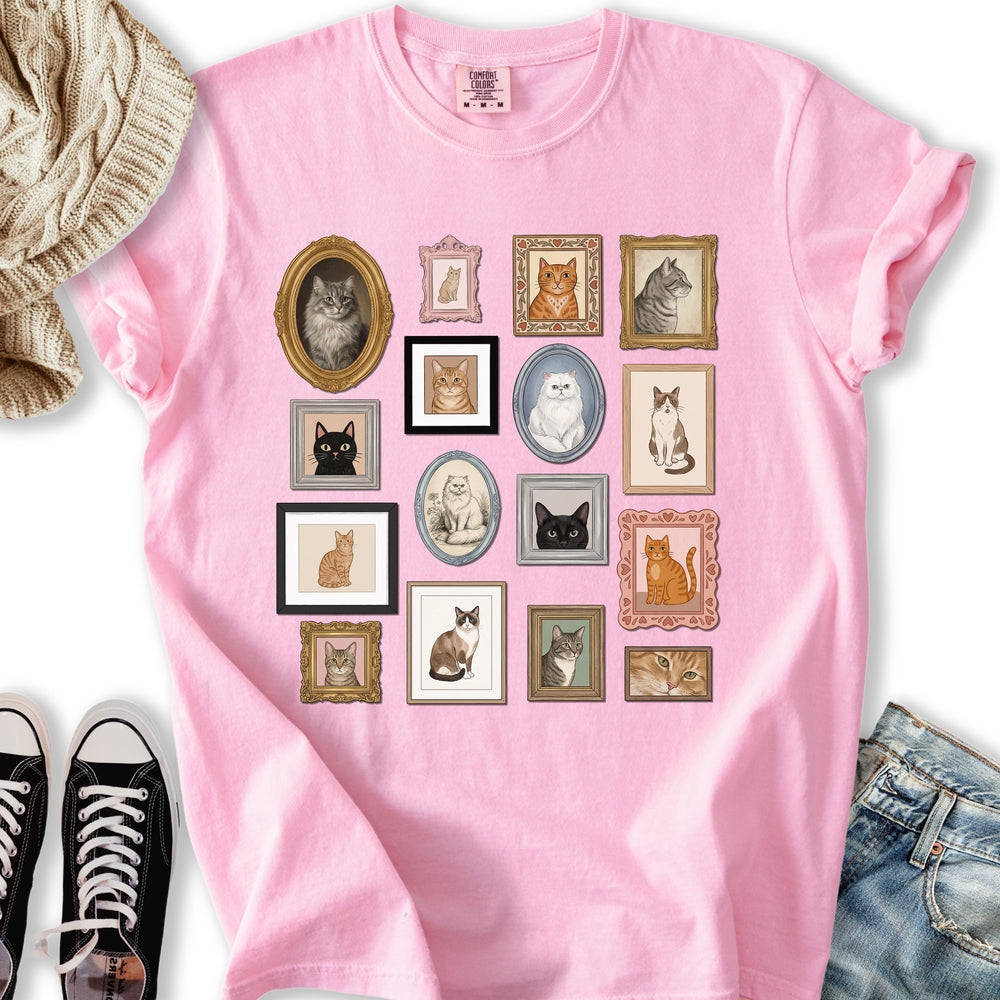 Cat Gallery - Adult & Kids T-Shirts, Sweatshirts & Hoodies apparel design preview 1