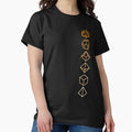 Dungeons and Dragons Dice Orange Fade - Adult & Kids T-Shirts, Sweatshirts & Hoodies apparel design preview 1