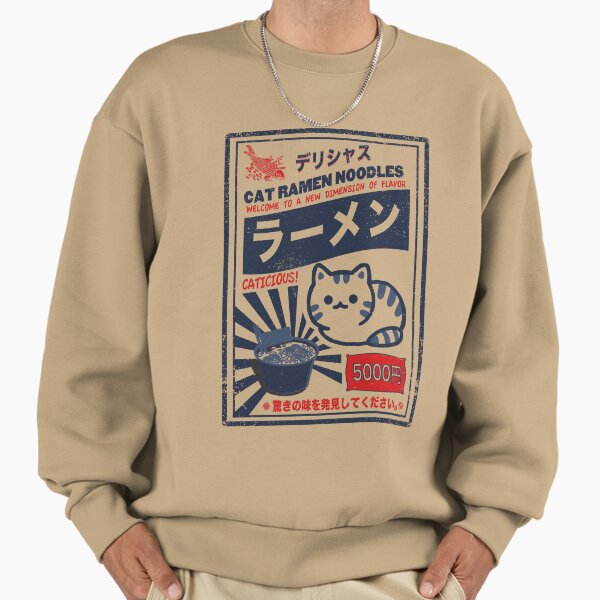 Cat Ramen - Adult & Kids T-Shirts, Sweatshirts & Hoodies apparel design preview 1