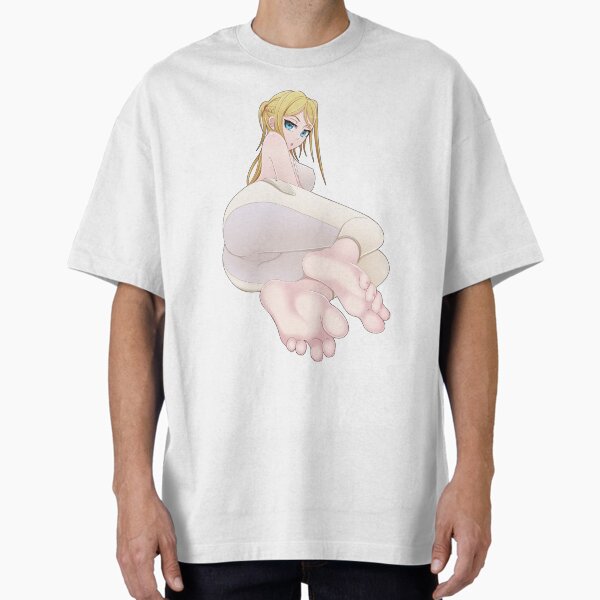 Blonde Anime Girl Feet - Adult & Kids T-Shirts, Sweatshirts & Hoodies apparel design preview 1