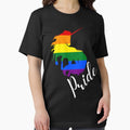 LGBTQ Pride, Unicorn in Rainbow Flag Colors - Adult & Kids T-Shirts, Sweatshirts & Hoodies apparel design preview 1