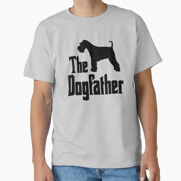 The Dogfather Miniature Schnauzer, funny dog gift - Adult & Kids T-Shirts, Sweatshirts & Hoodies apparel design preview 1