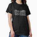 I'm with the band - Adult & Kids T-Shirts, Sweatshirts & Hoodies apparel design preview 1