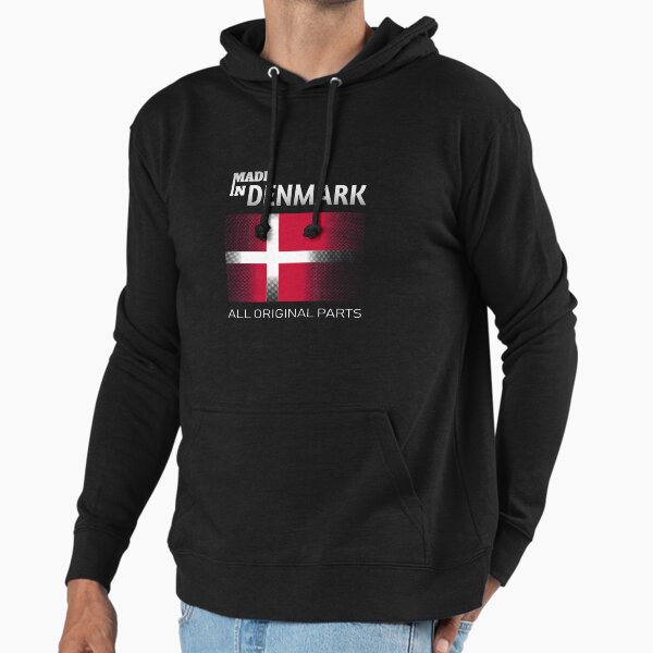 Denmark made in Danish flag - Adult & Kids T-Shirts, Sweatshirts & Hoodies apparel design preview 1
