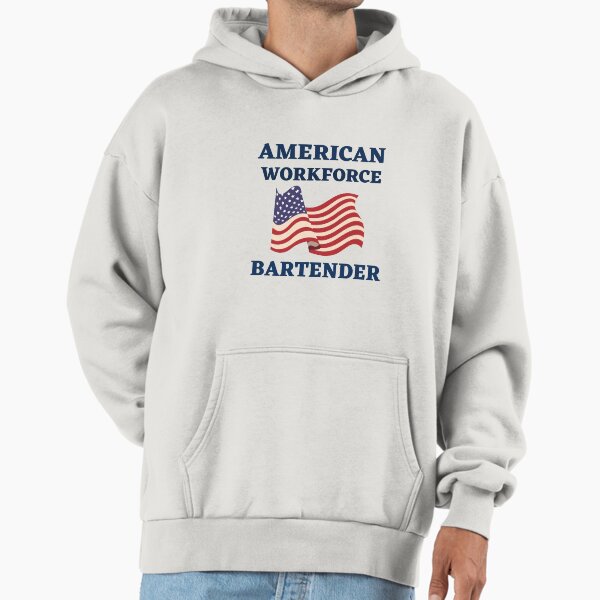 Bartender American Workforce - Adult & Kids T-Shirts, Sweatshirts & Hoodies apparel design preview 1