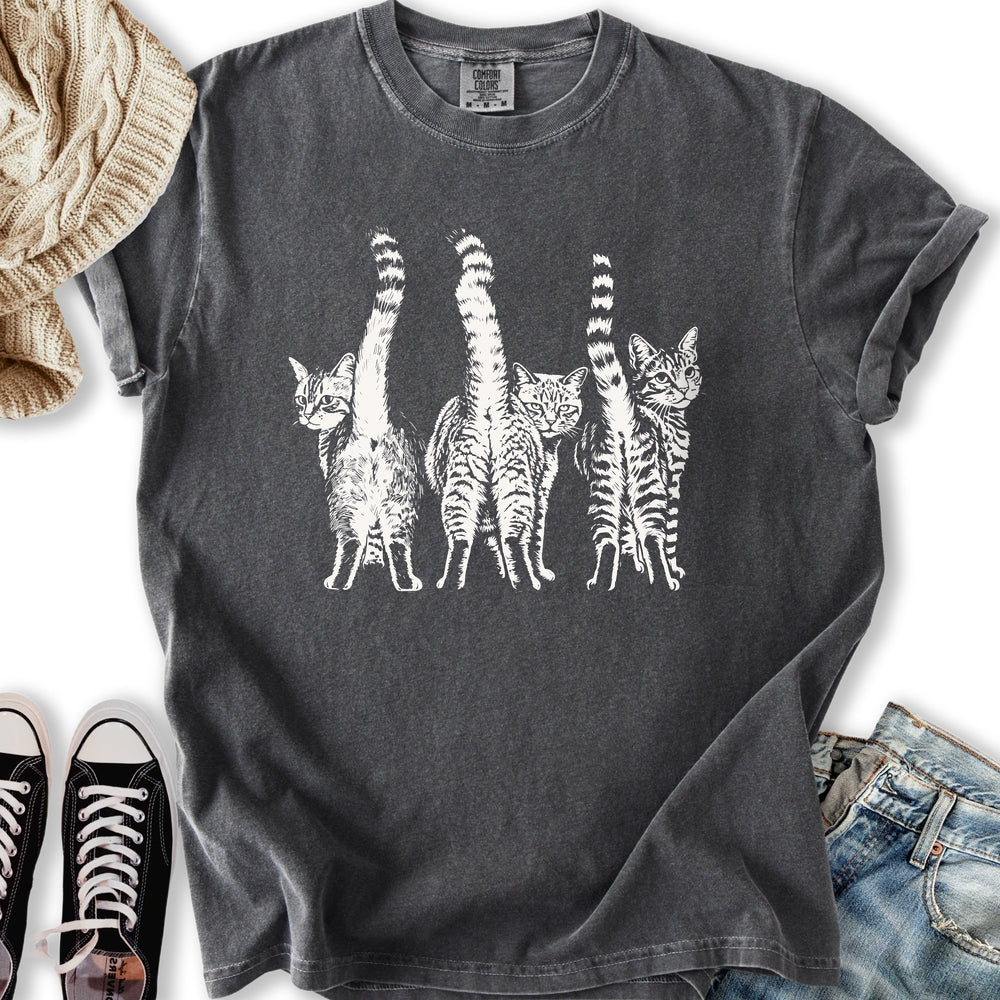 Nothin' Butt Cats - Adult & Kids T-Shirts, Sweatshirts & Hoodies apparel design preview 1