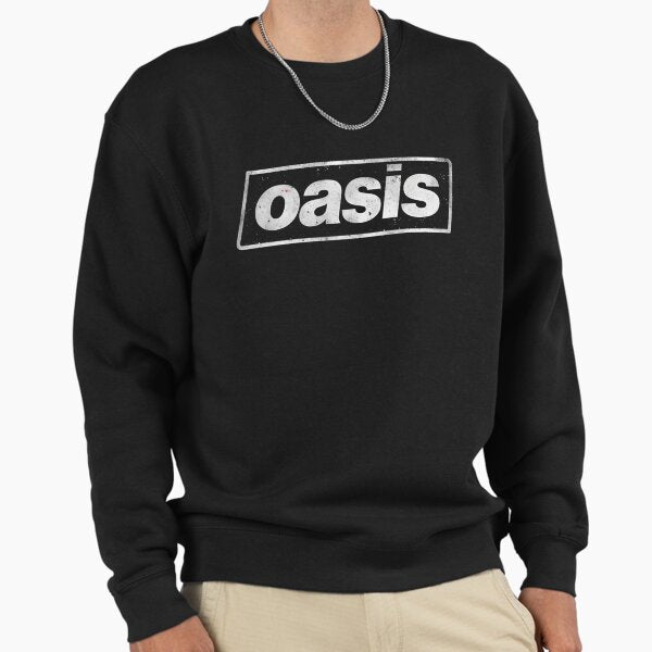 Distressed Oasis Band Logo - Adult & Kids T-Shirts, Sweatshirts & Hoodies apparel design preview 1