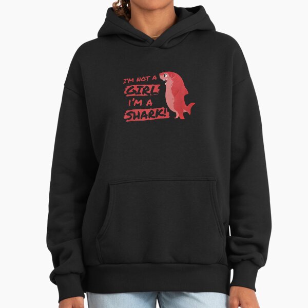 Nimona I'm Not A Girl Shark Shapeshifting Hero - Adult & Kids T-Shirts, Sweatshirts & Hoodies apparel design preview 1