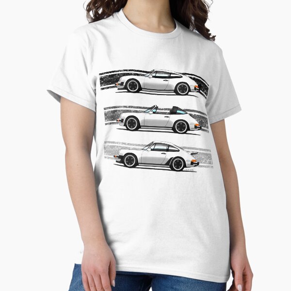My drawing of the iconic German sports cars - Adult & Kids T-Shirts, Sweatshirts & Hoodies apparel design preview 1