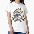 Proud Baseball Dad Cute Vintage Sports Design - Adult & Kids T-Shirts, Sweatshirts & Hoodies apparel design preview 1