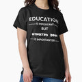 Education Is Important But Geometry Dash Importanter - Adult & Kids T-Shirts, Sweatshirts & Hoodies apparel design preview 1