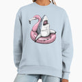 Pool Shark Ahhh Time to Relax - Adult & Kids T-Shirts, Sweatshirts & Hoodies apparel design preview 1