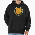 Autumn Maple Leaf in Glow Circle - Adult & Kids T-Shirts, Sweatshirts & Hoodies apparel design preview 1