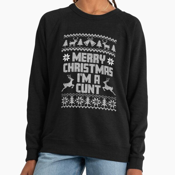Offensive Christmas Sweaters, Merry I'm Cunt, - Adult & Kids T-Shirts, Sweatshirts & Hoodies apparel design preview 1