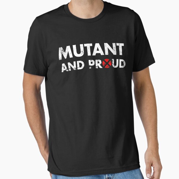 Mutant and proud white - Adult & Kids T-Shirts, Sweatshirts & Hoodies apparel design preview 1