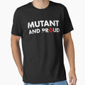 Mutant and proud white - Adult & Kids T-Shirts, Sweatshirts & Hoodies apparel design preview 1