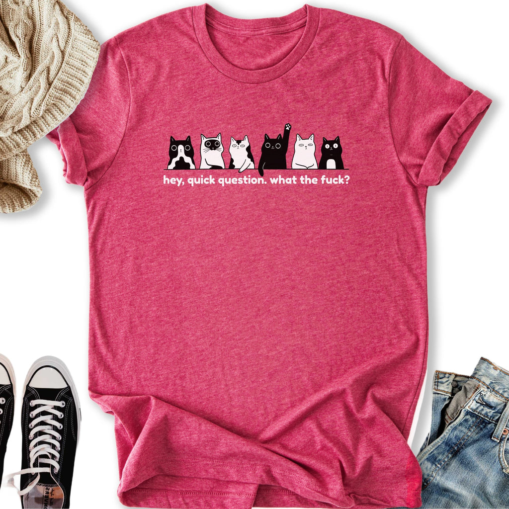 Hey Quick Question - Adult & Kids T-Shirts, Sweatshirts & Hoodies apparel design preview 1