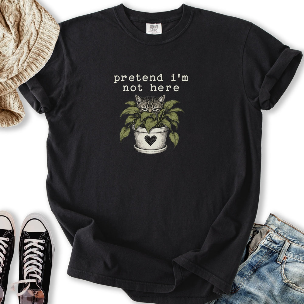 Pretend I'm Not Here - Adult & Kids T-Shirts, Sweatshirts & Hoodies apparel design preview 2