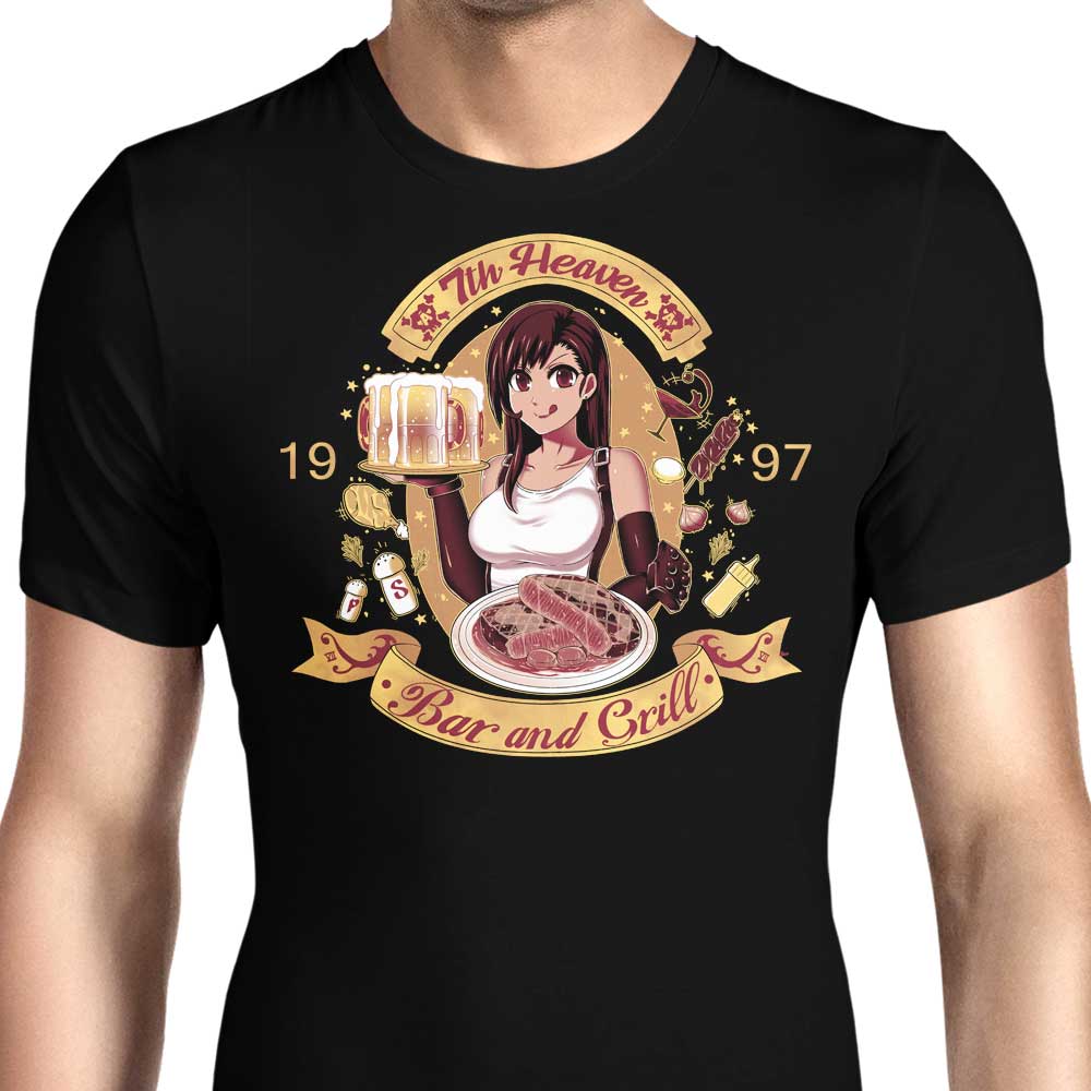7th Heaven Bar and Grill Men's Apparel - Adult & Kids T-Shirts, Sweatshirts & Hoodies apparel design preview 1
