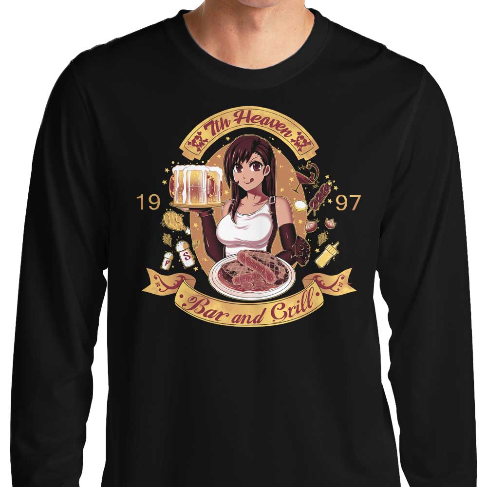 7th Heaven Bar and Grill - Adult & Kids T-Shirts, Sweatshirts & Hoodies apparel design preview 1