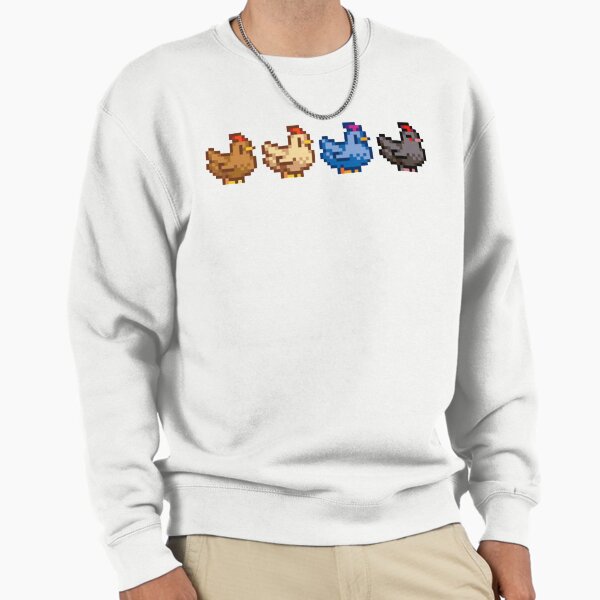 4 Chickens Stardew Valley - Adult & Kids T-Shirts, Sweatshirts & Hoodies apparel design preview 1