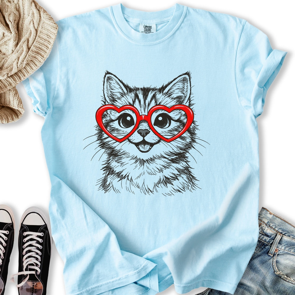 Love Cat - Adult & Kids T-Shirts, Sweatshirts & Hoodies apparel design preview 1