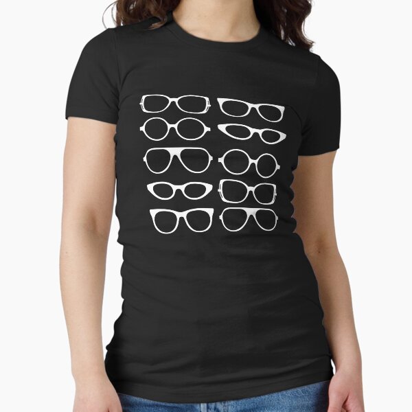 Eyeglasses pattern 2 optician gift Fitted - Adult & Kids T-Shirts, Sweatshirts & Hoodies apparel design preview 1