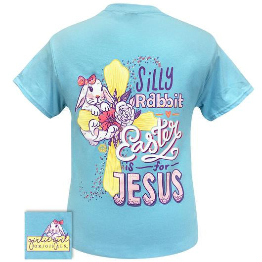 Girlie Girl Originals Preppy Easter Is For Jesus - Adult & Kids T-Shirts, Sweatshirts & Hoodies apparel design preview 1