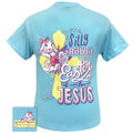 Girlie Girl Originals Preppy Easter Is For Jesus - Adult & Kids T-Shirts, Sweatshirts & Hoodies apparel design preview 1