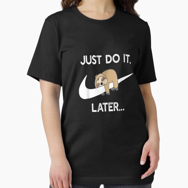 Do It Later Funny Sleepy Sloth For Lazy Lover - Adult & Kids T-Shirts, Sweatshirts & Hoodies apparel design preview 1