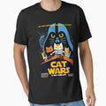 Cat Wars: Movie Parody - Adult & Kids T-Shirts, Sweatshirts & Hoodies apparel design preview 1