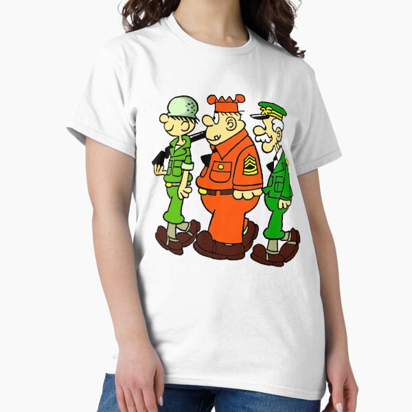 Beetle bailey squad - Adult & Kids T-Shirts, Sweatshirts & Hoodies apparel design preview 1