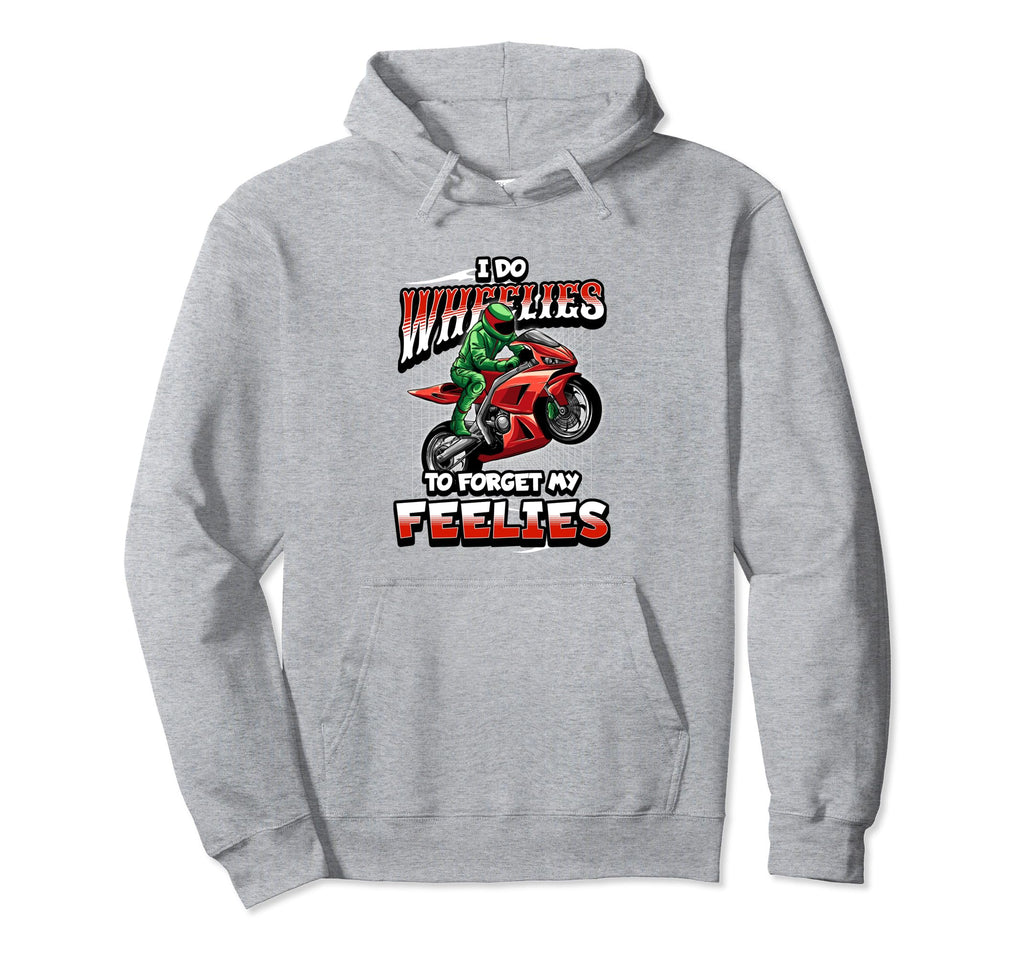 Biker Motorcycle Motorcycle Funny Hoodie - Minimalist Print for Adults - T-Shirt, Sweatshirt, Hoodie