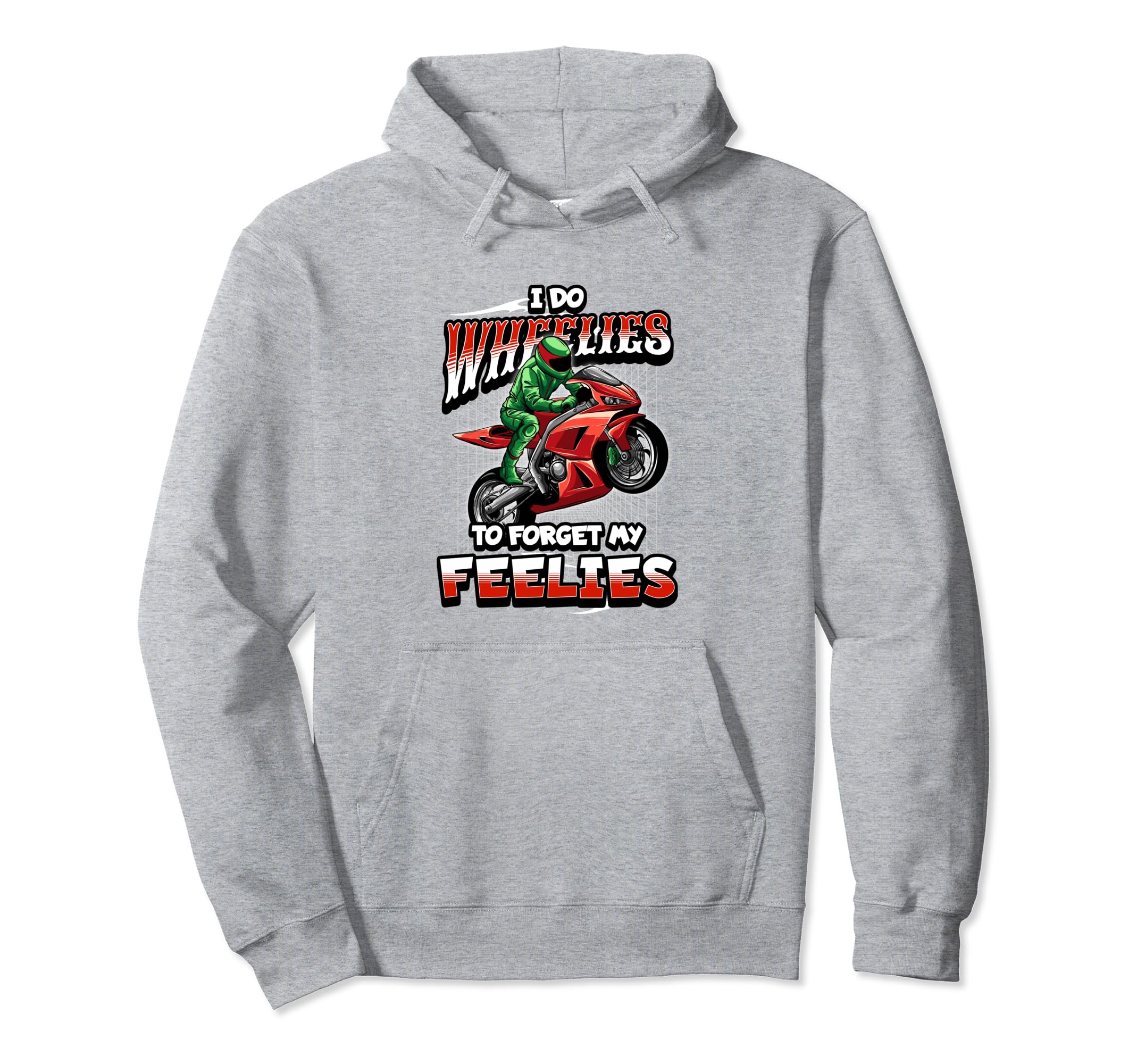 Biker Motorcycle Motorcycle Funny Hoodie - Minimalist Print for Adults - T-Shirt, Sweatshirt, Hoodie