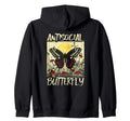 Antisocial Butterfly Gift Hoodie - Custom Art Print Unisex - T-Shirt, Sweatshirt, Hoodie