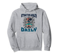 Attracting Wealth Daily Cosmic Brain Art Hoodie - Trendy Graphic Unisex - T-Shirt, Sweatshirt, Hoodie