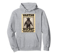 Bigfoot Sasquatch Wanted Funny Western Hoodie - Fun Novelty Design Unisex - T-Shirt, Sweatshirt, Hoodie