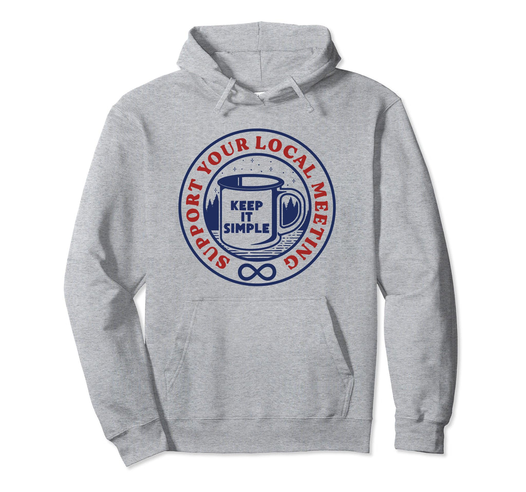 12 Step Meeting Aa Na Recovery Hoodie - Casual Everyday Wear Men Women - T-Shirt, Sweatshirt, Hoodie