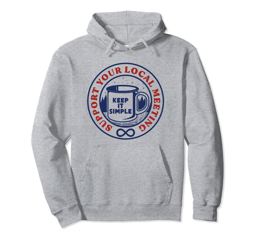 12 Step Meeting Aa Na Recovery Hoodie - Casual Everyday Wear Men Women - T-Shirt, Sweatshirt, Hoodie