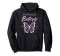 Antisocial Butterfly Introvert Gifts Hoodie - Fun Novelty Design Men Women - T-Shirt, Sweatshirt, Hoodie