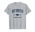West Homestead Pennsylvania Pa Athletic T-Shirt - Trendy Graphic Men Women - T-Shirt, Sweatshirt, Hoodie