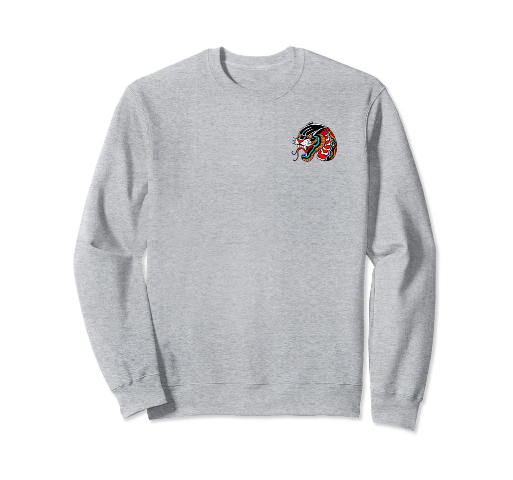 Snake Panther American Traditional Sweatshirt - Trendy Graphic Unisex - T-Shirt, Sweatshirt, Hoodie