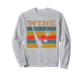 Distressed Wine Beer Alcohol Lover Sweatshirt - Minimalist Print Unisex - T-Shirt, Sweatshirt, Hoodie