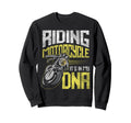 Motorcycle Biker Riding Motorcycle Sweatshirt - Custom Art Print Unisex - T-Shirt, Sweatshirt, Hoodie