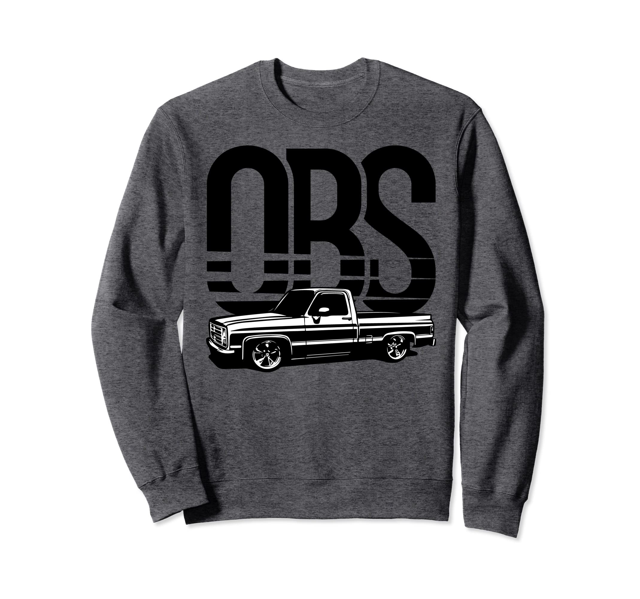 Obs Old Body Lowered Truck Car Show Sweatshirt - Unique Graphic Unisex - T-Shirt, Sweatshirt, Hoodie