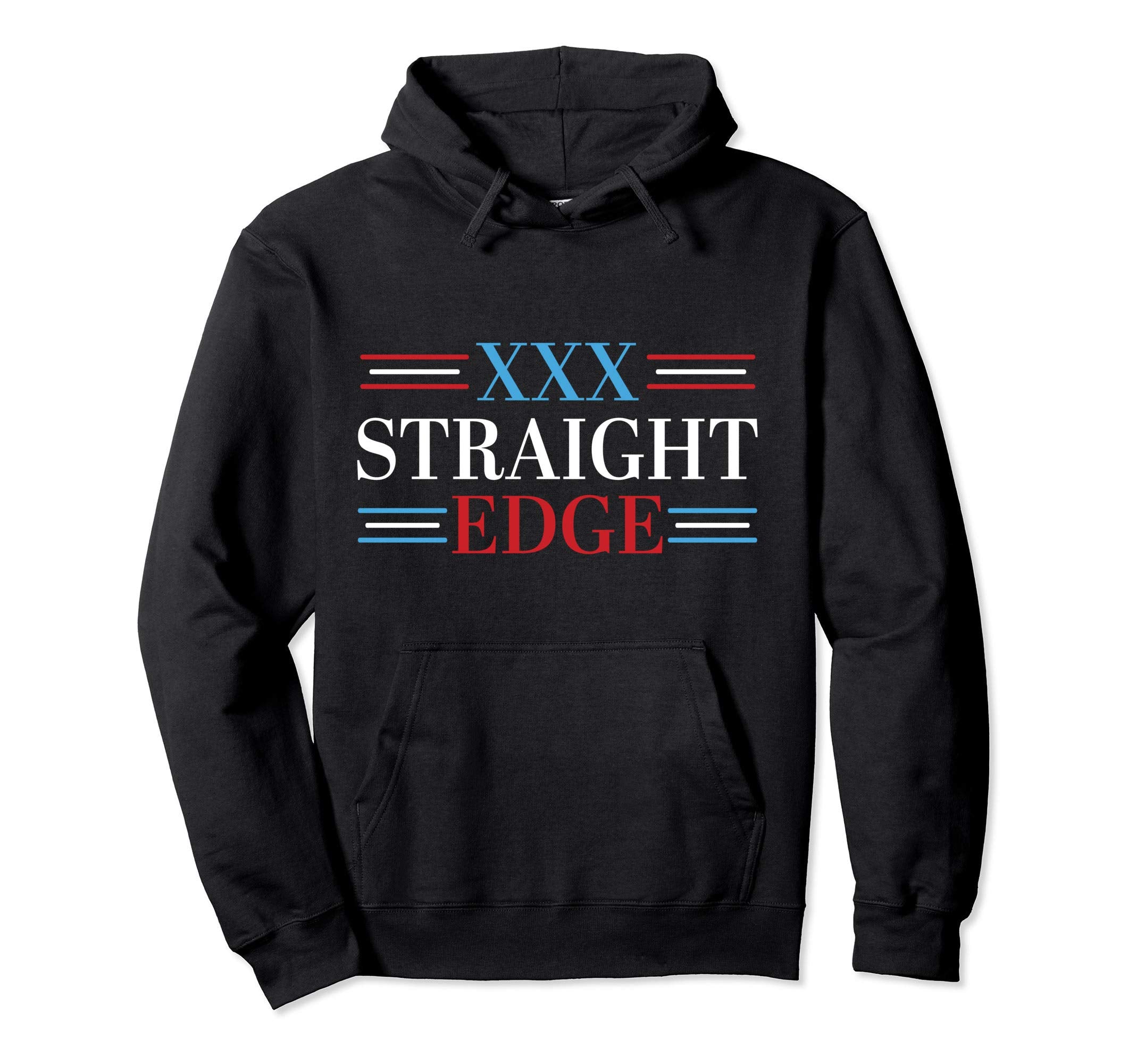 Modern Straight Edge Proud Drug Free Sweatshirt - Graphic Print for Adults - T-Shirt, Sweatshirt, Hoodie