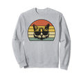 Funny Cat Face Sunglasses Dad Daddy Sweatshirt - Trendy Graphic for Adults - T-Shirt, Sweatshirt, Hoodie